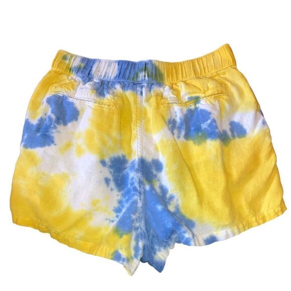 Quiksilver Womens Elasticated Linen Shorts Woman’s Size L - Picture 5 of 6